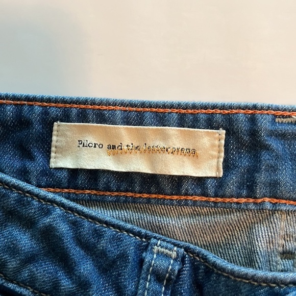 Pilcro and the Letterpress Anthropologie Mid Rise Shorts Size 27 - Picture 9 of 16